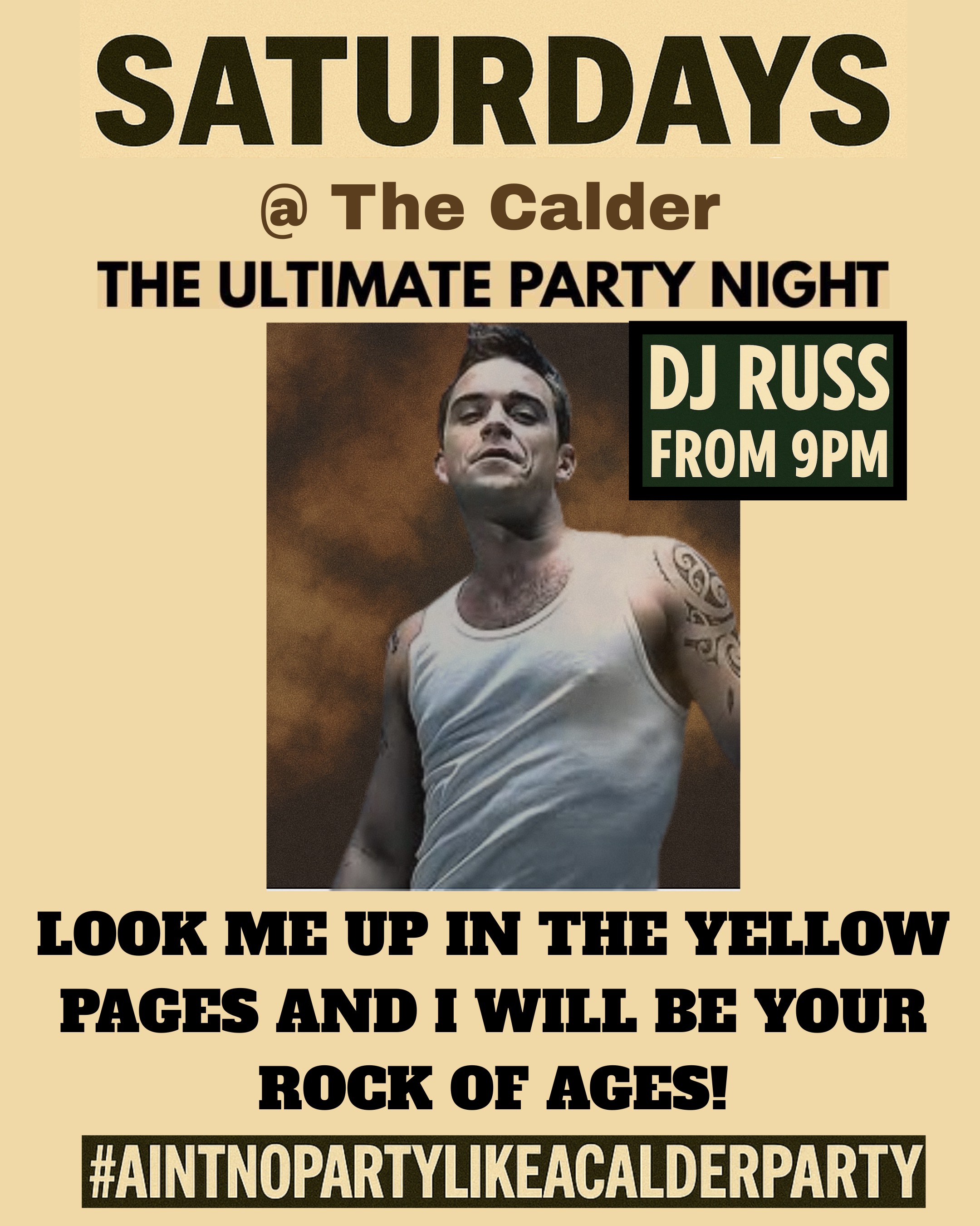Saturdays @ The Calder 