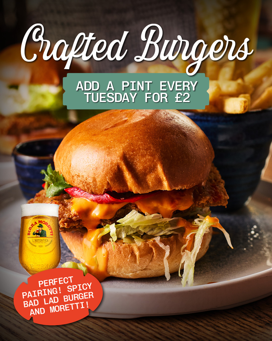 Tuesday Burger Deal