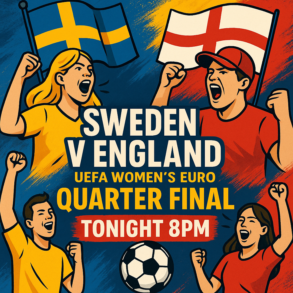Sweden V Englan UEFA Women's Euros 