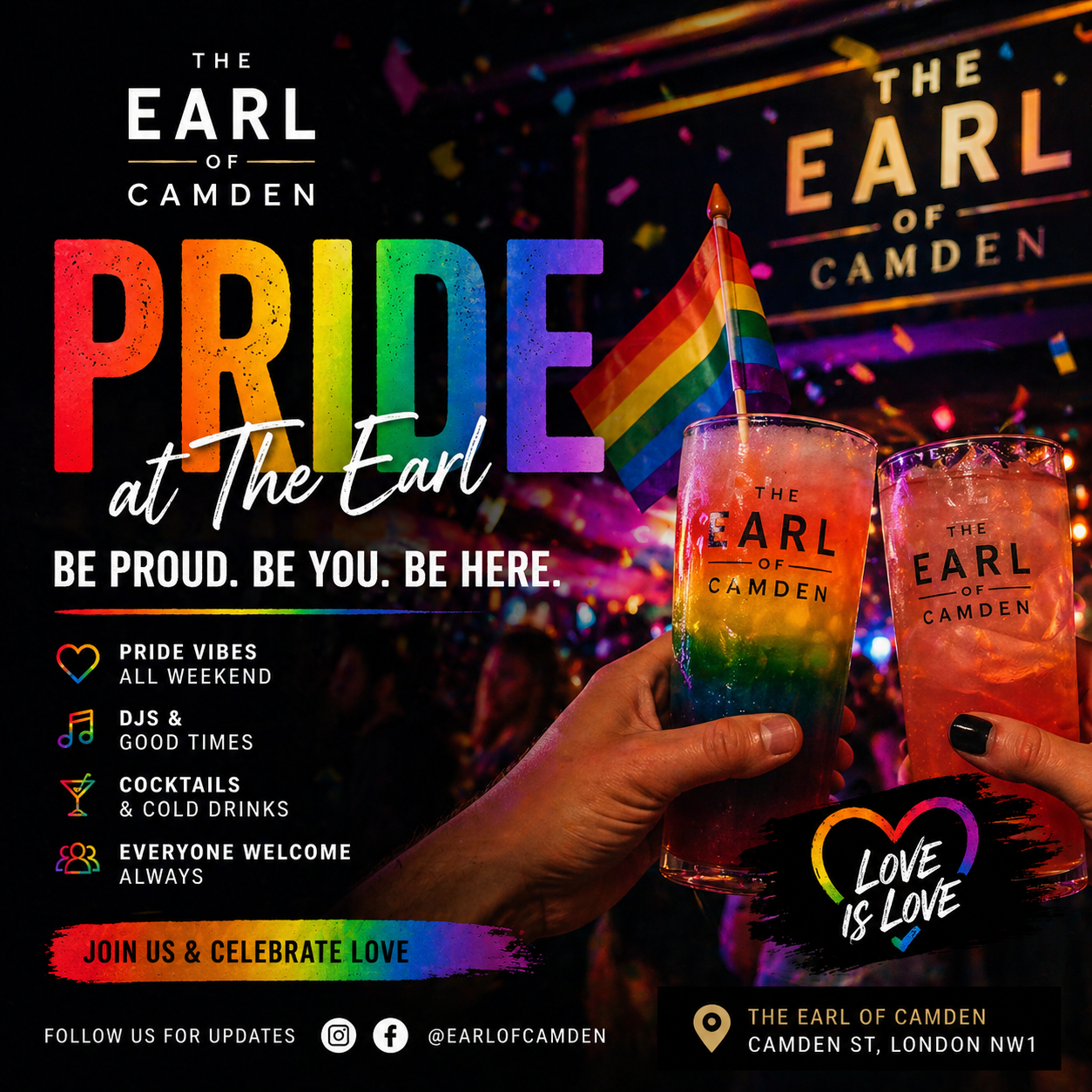 Pride at The Earl of Camden