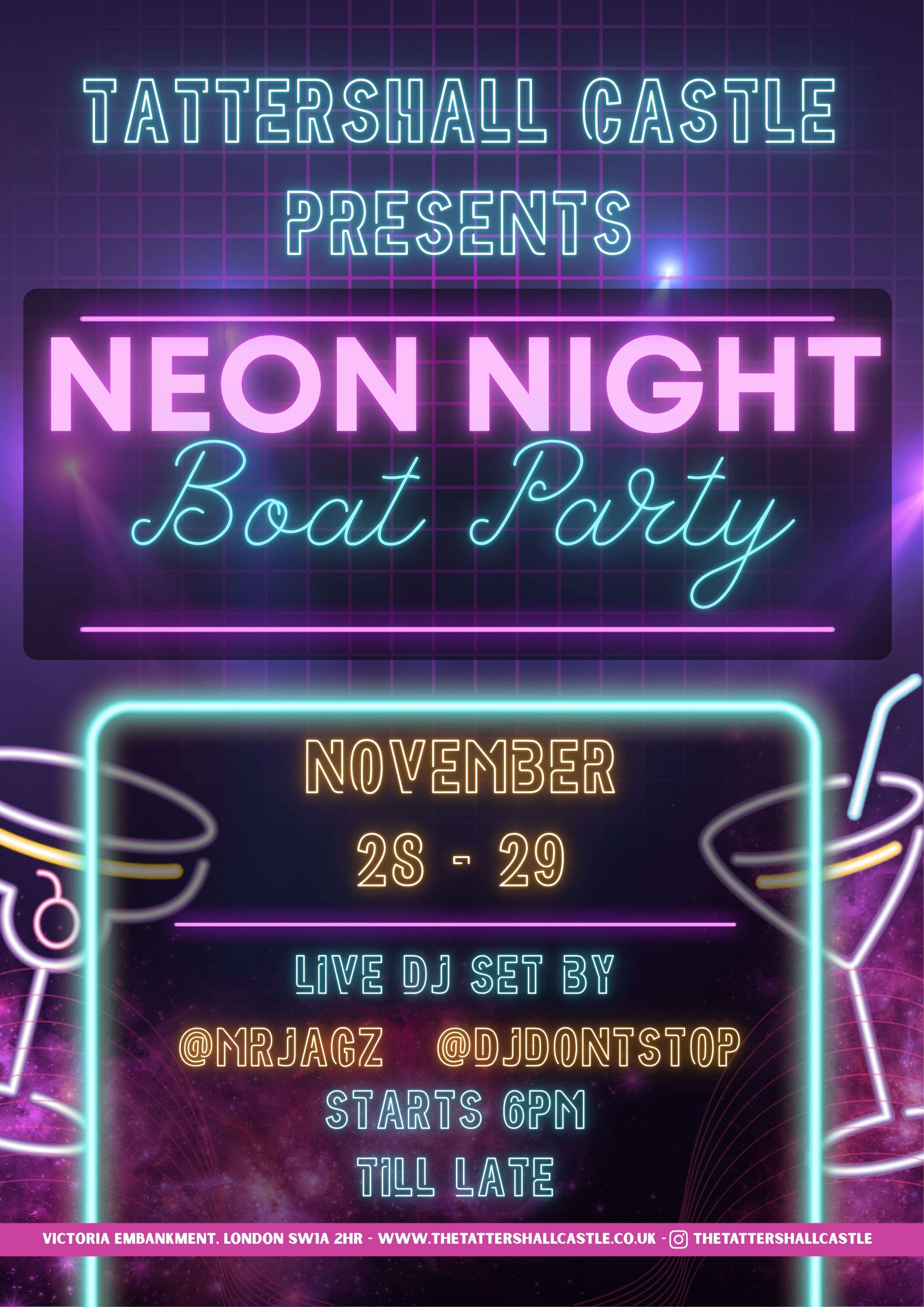 Neon Night Boat Party