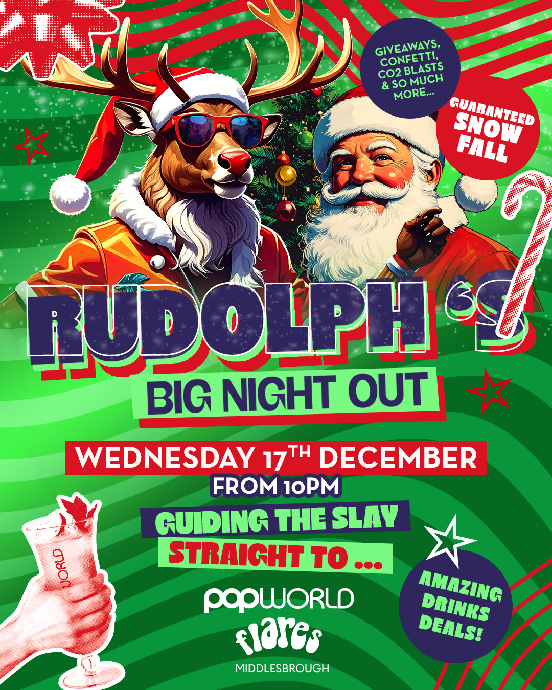 Rudolphs big night out 