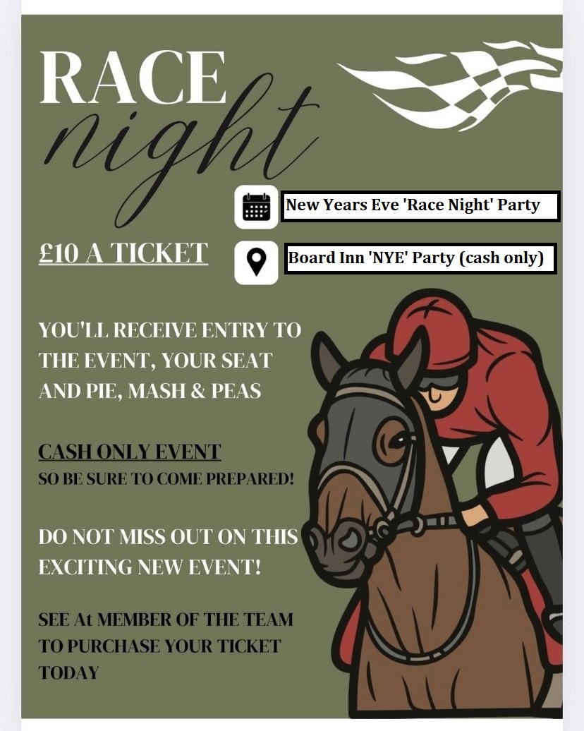 New Years Eve Race Night