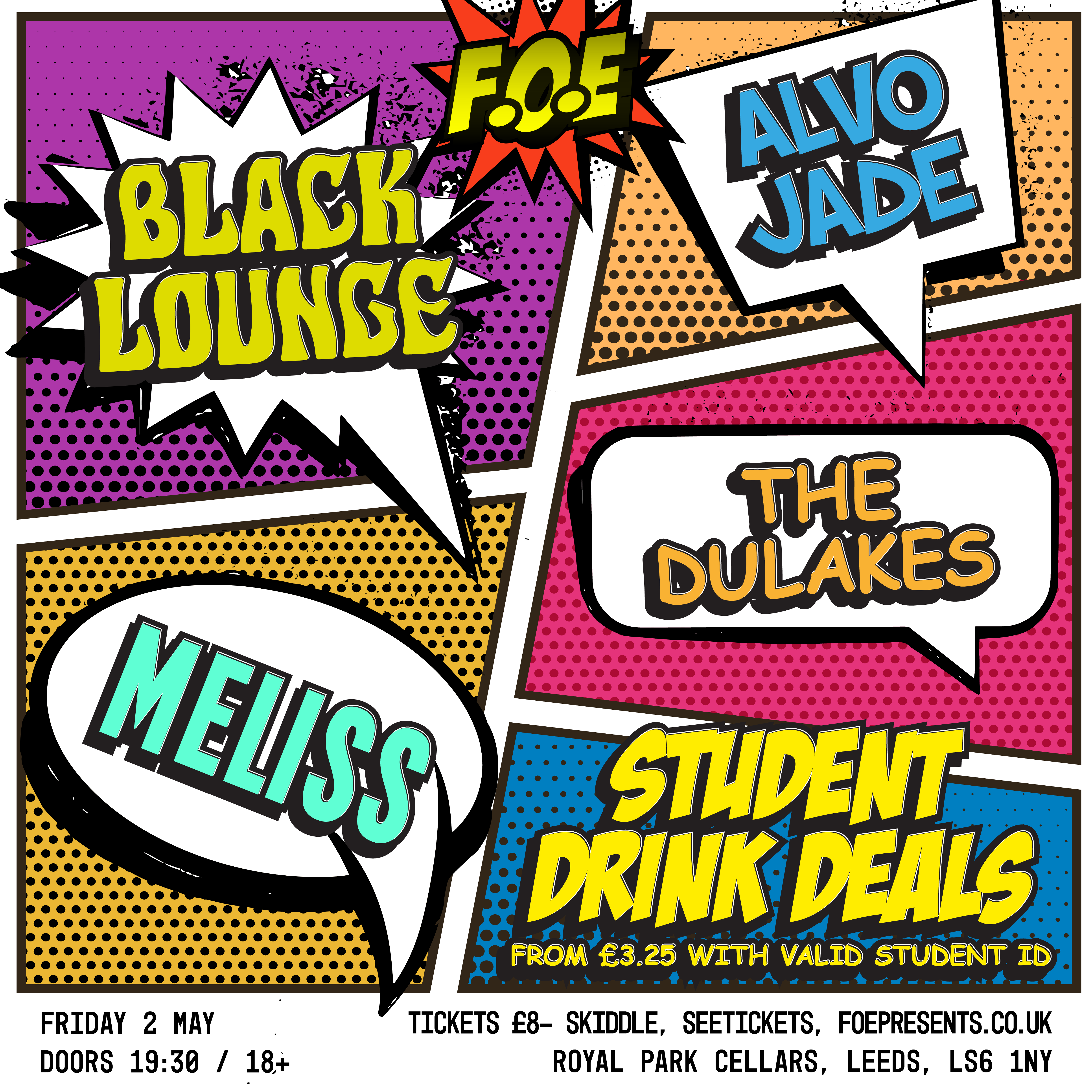 Black Lounge - Alvo Jade - the Dulakes - Miliss 