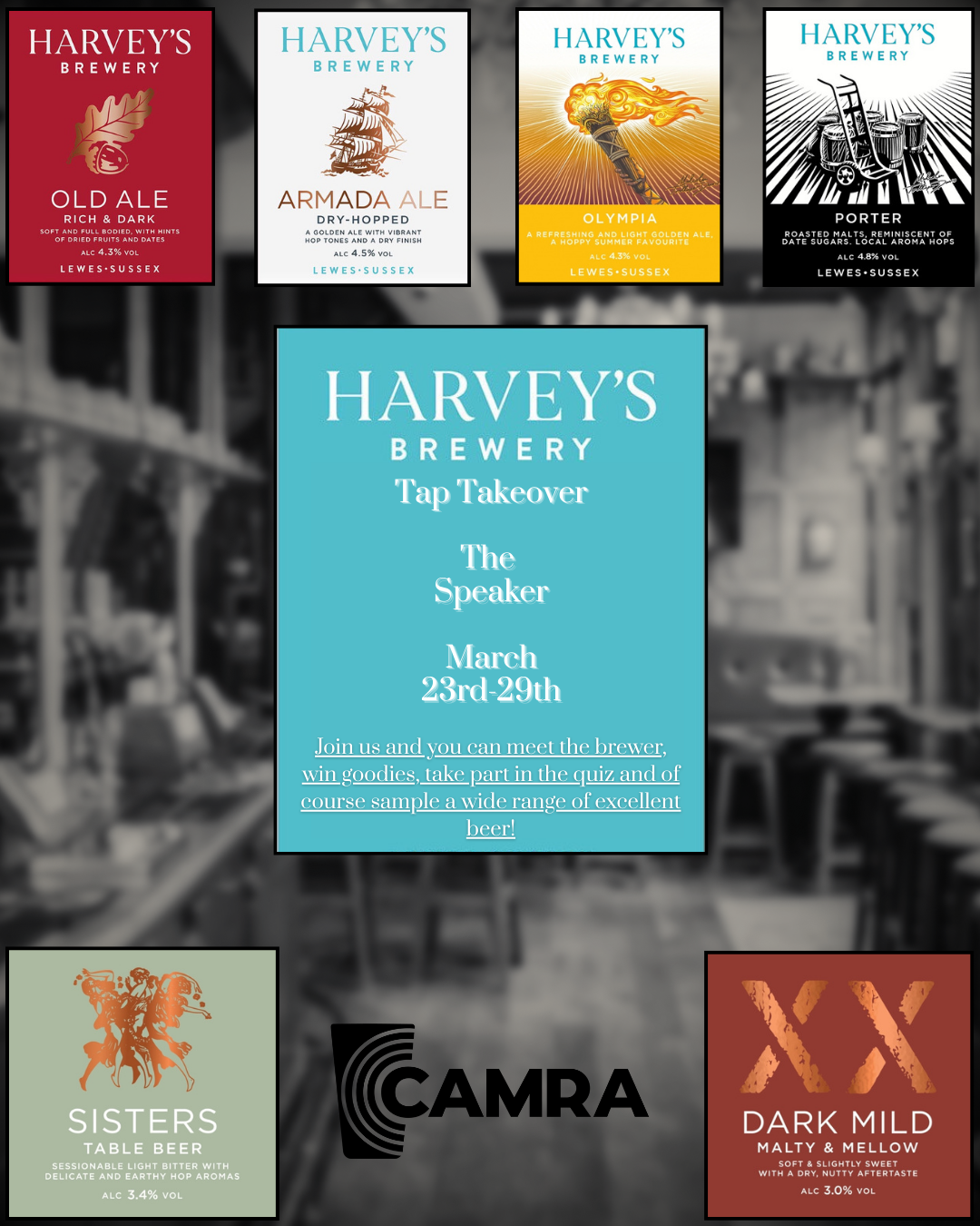 Harvey's Tap Takeover