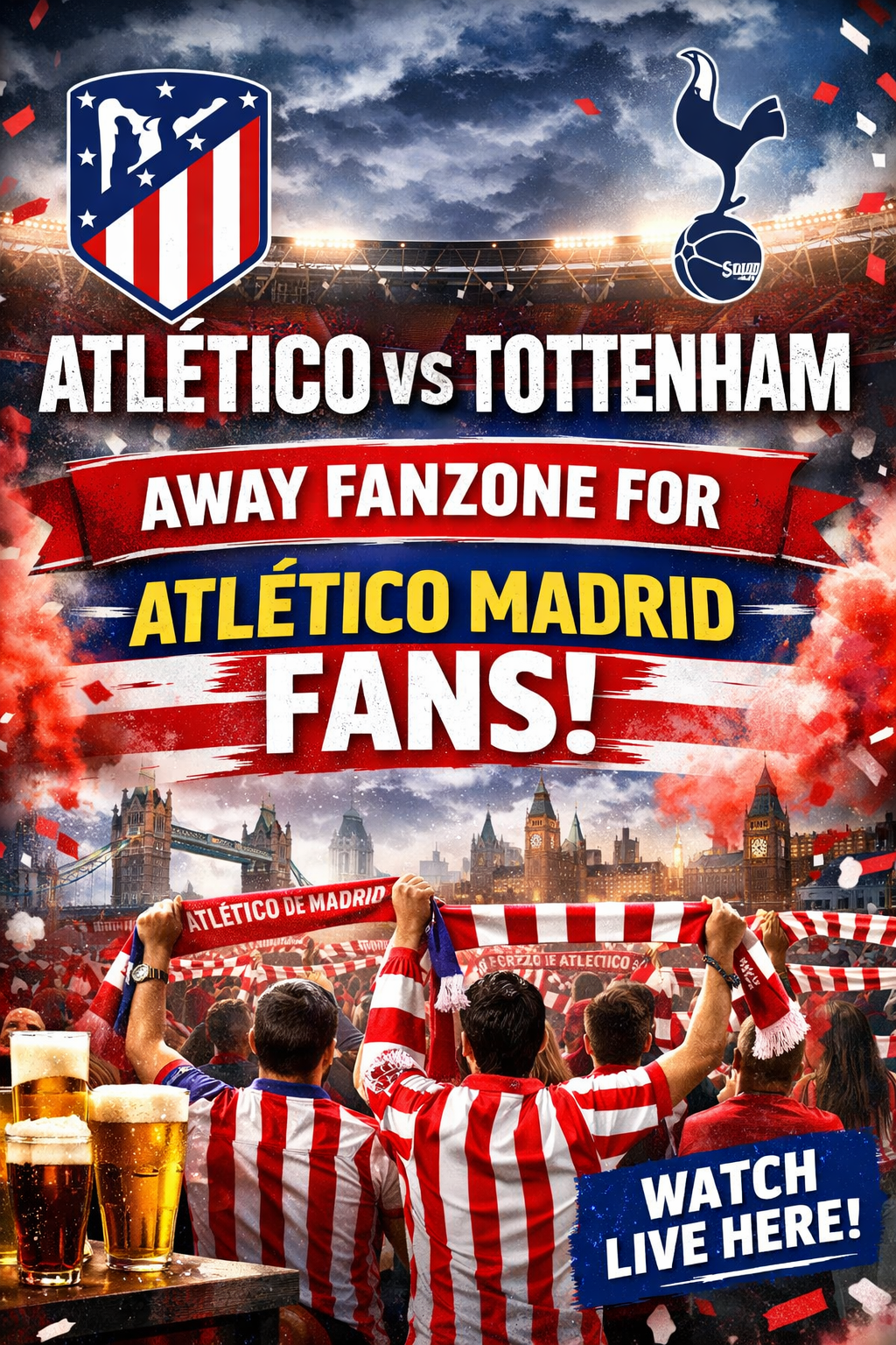 Atletico Madrid Fan Match Day