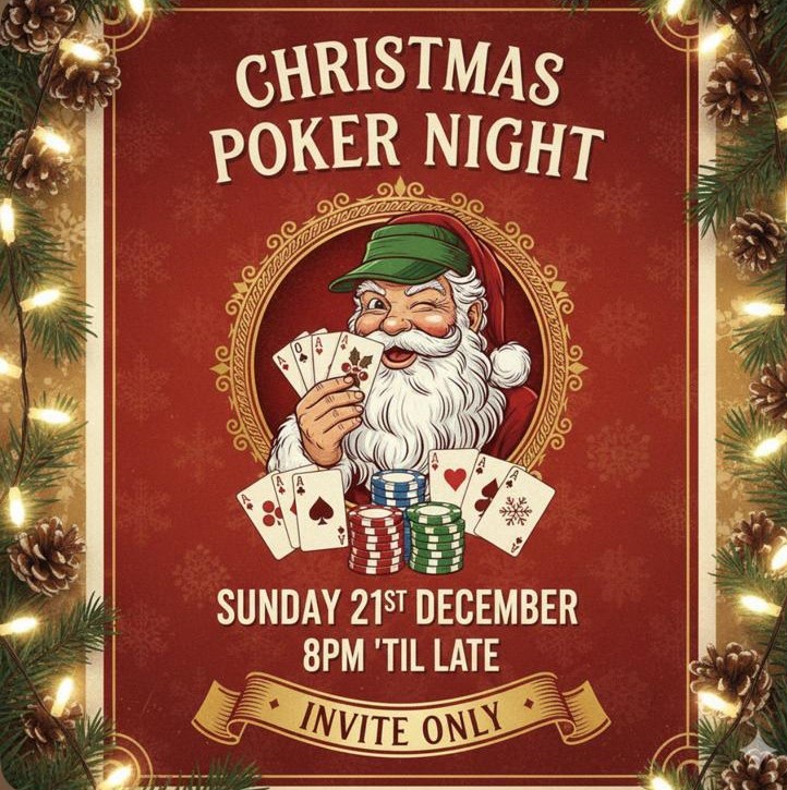 Christmas Poker Night