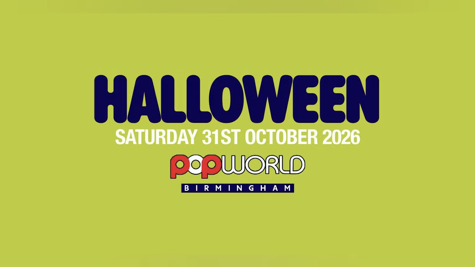 HALLOWEEN26 EARLY BIRD