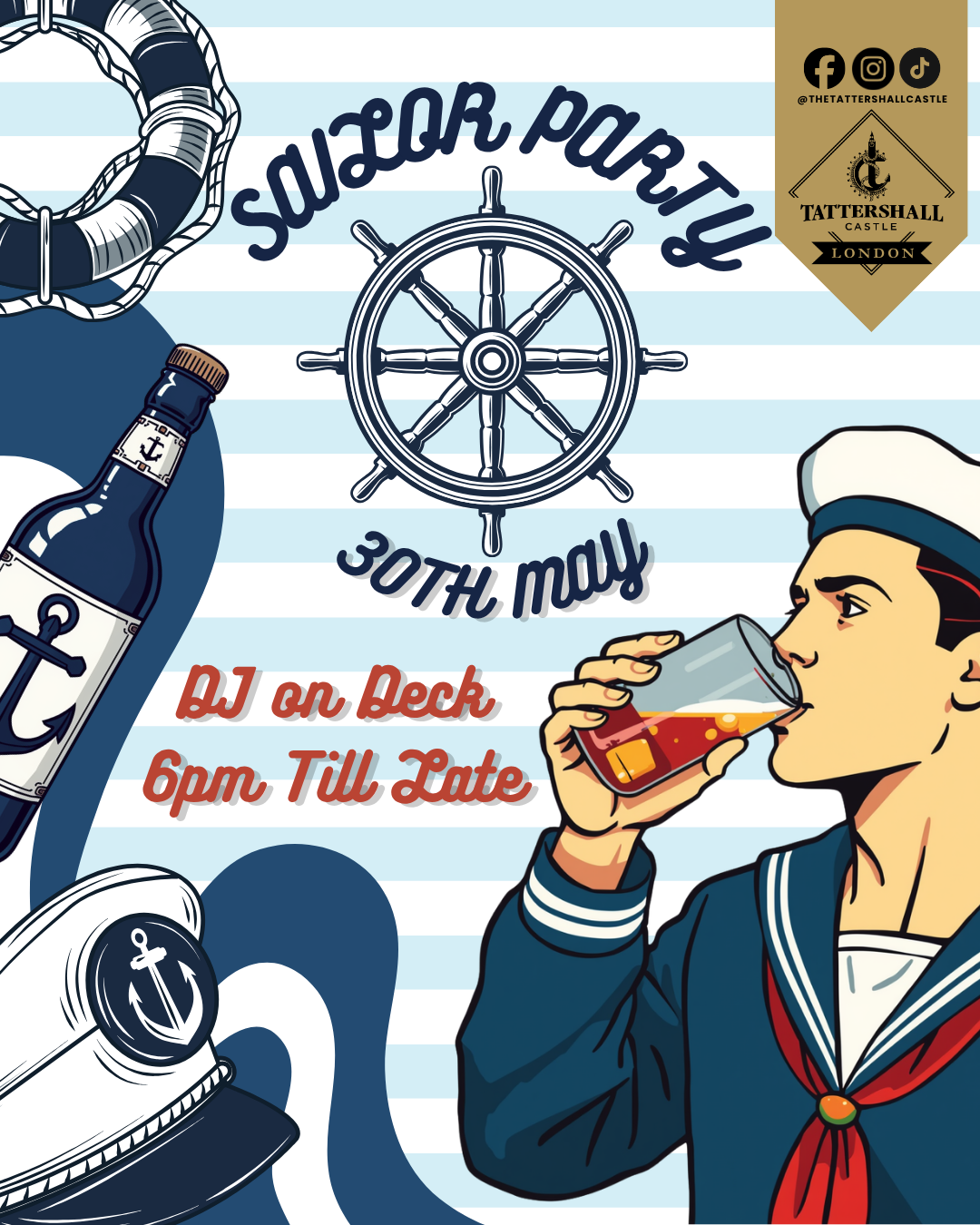 Steam Boat Sailor Party