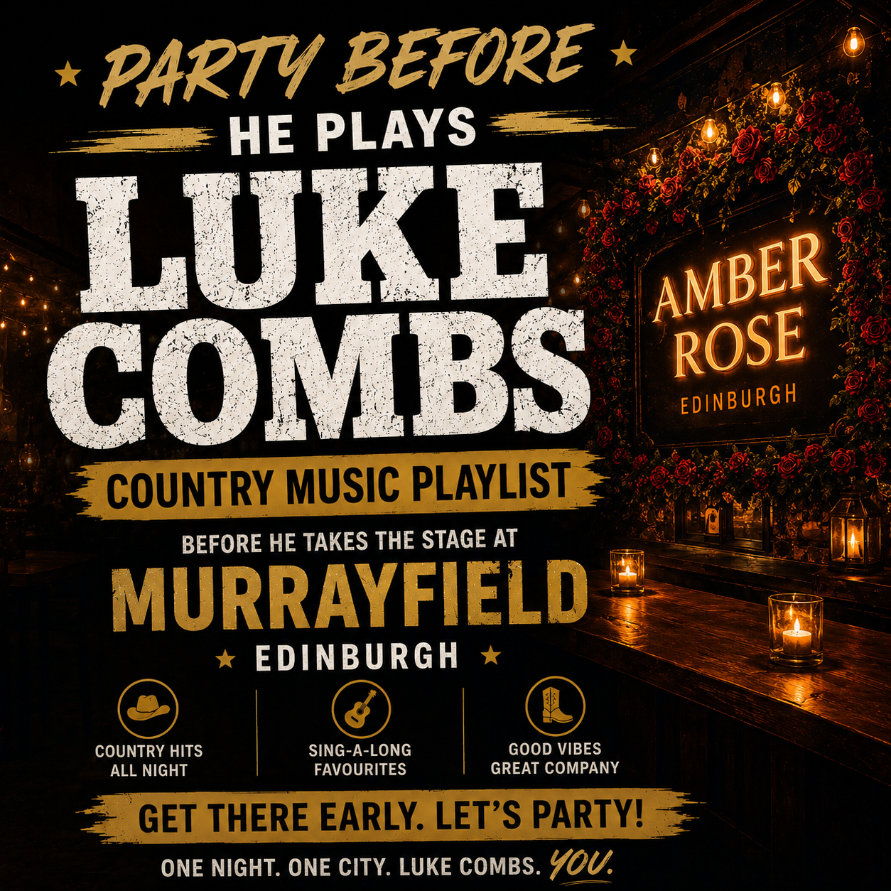 Luke Combs Pre-Party