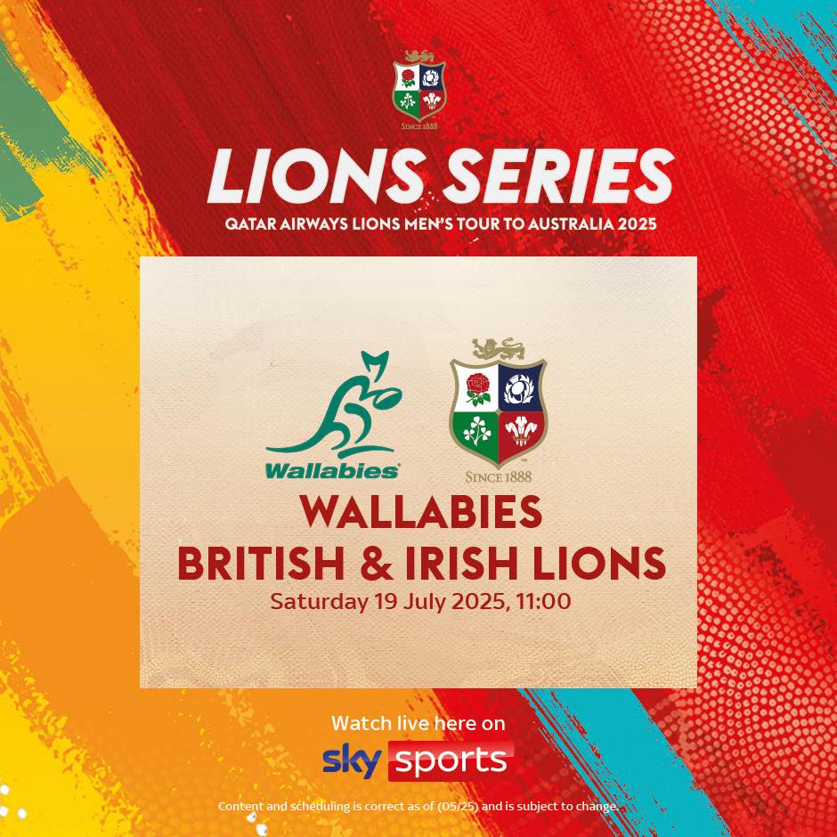 The Lions Brunch, 1st Test