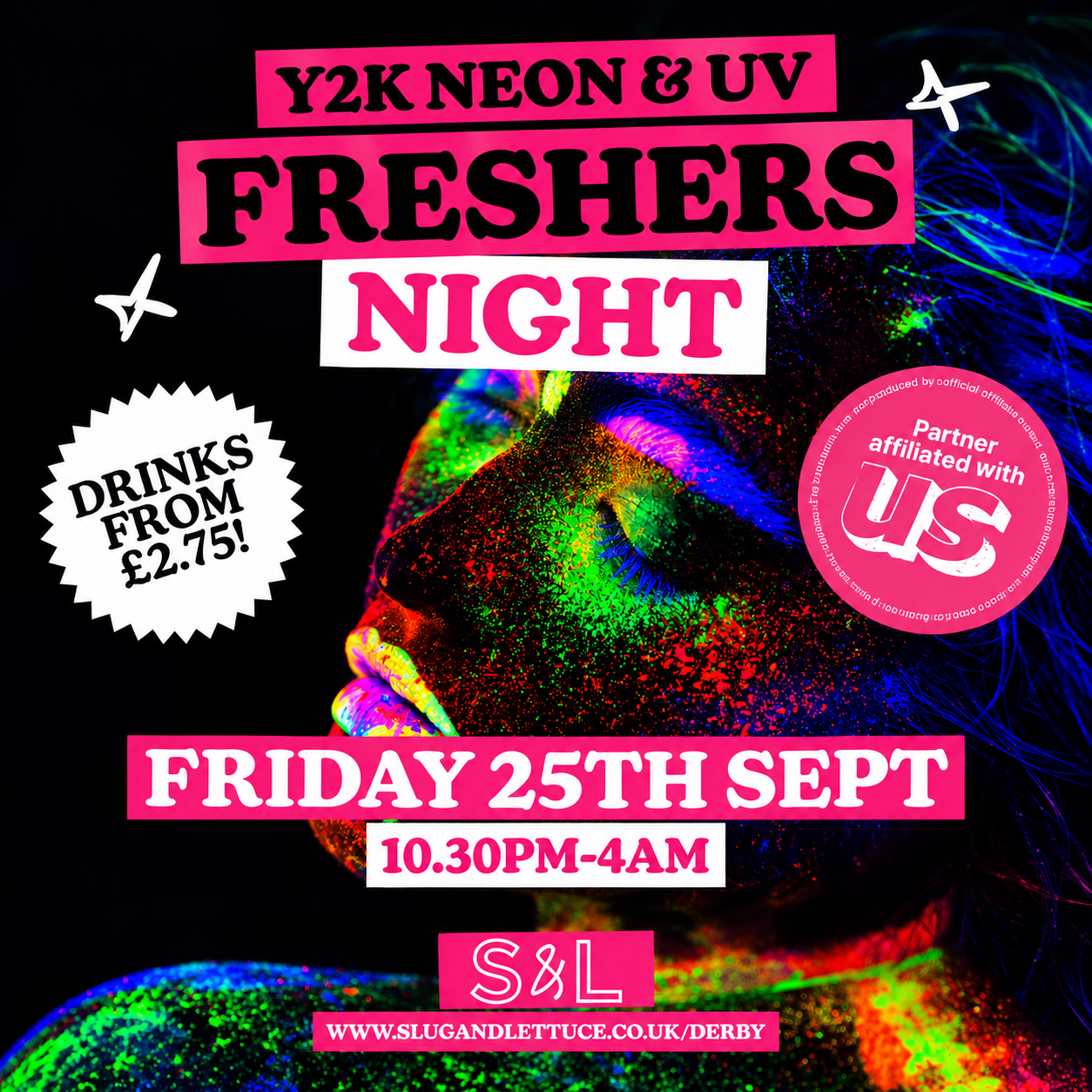 Freshers - Y2K UV & Neon