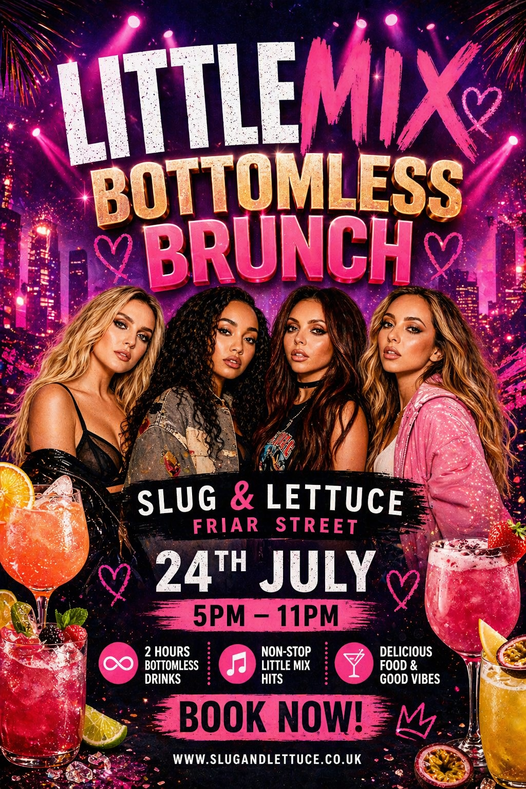 Little Mix Bottomless Brunch