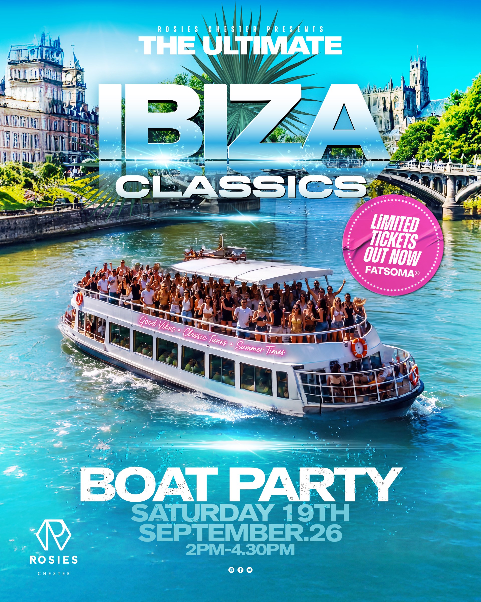 Rosies' Boat Party - Ibiza Classics