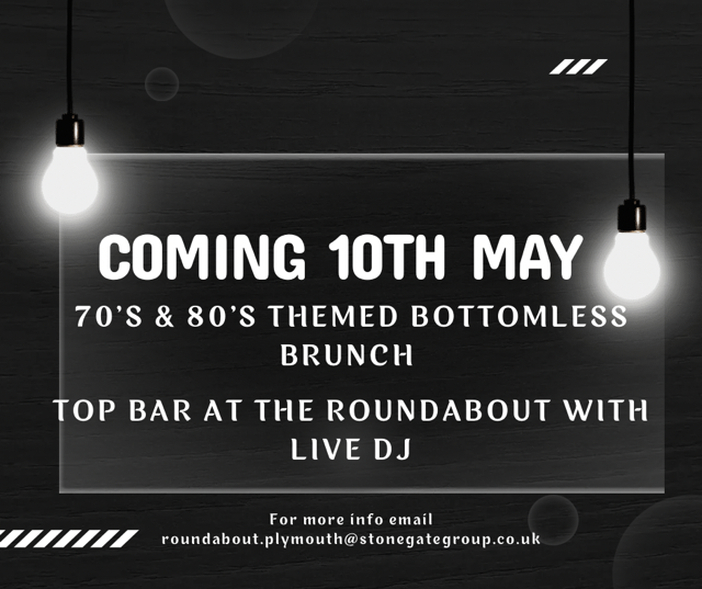 70's & 80's Bottomless brunch