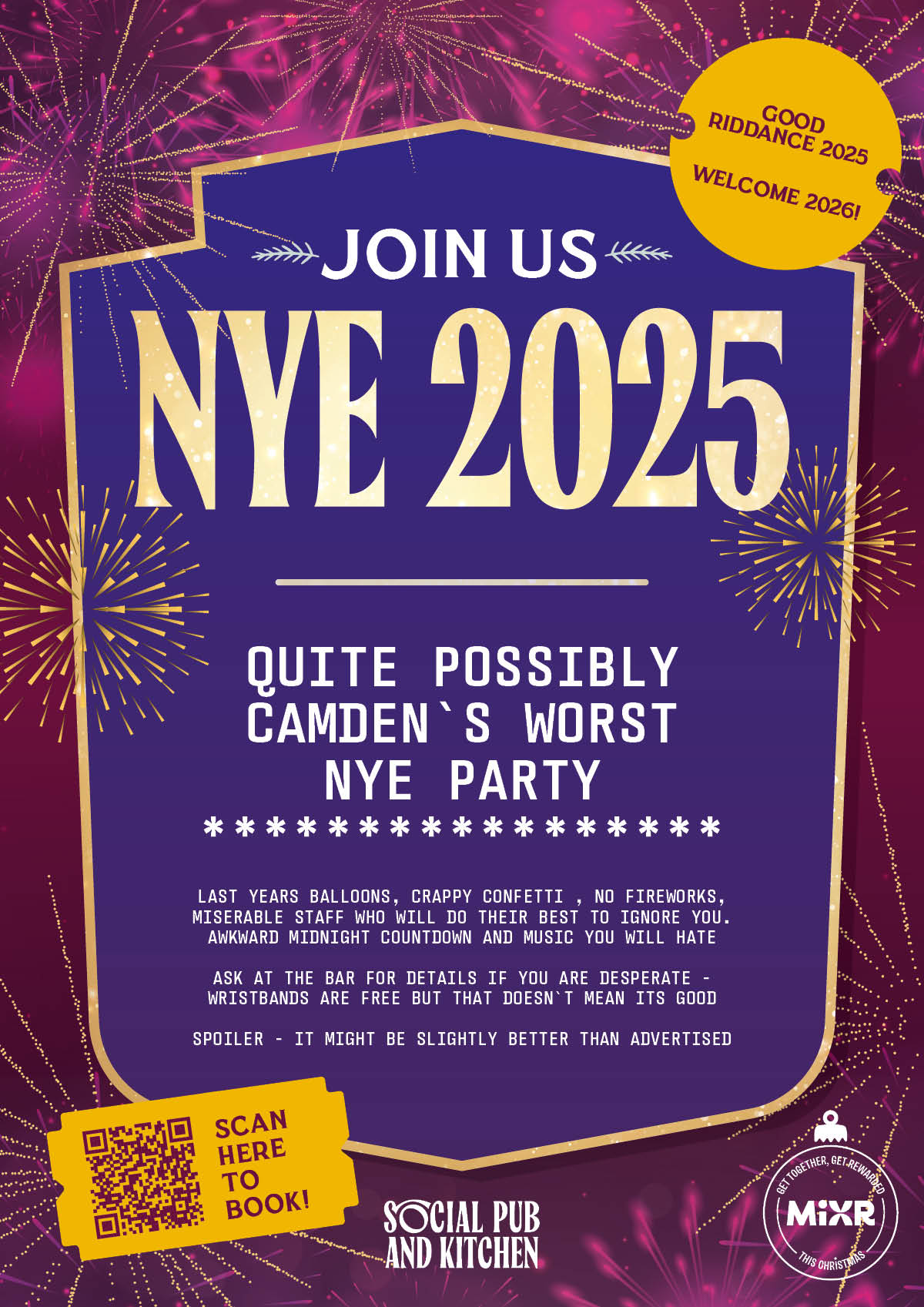 NYE Party at the Bucks 