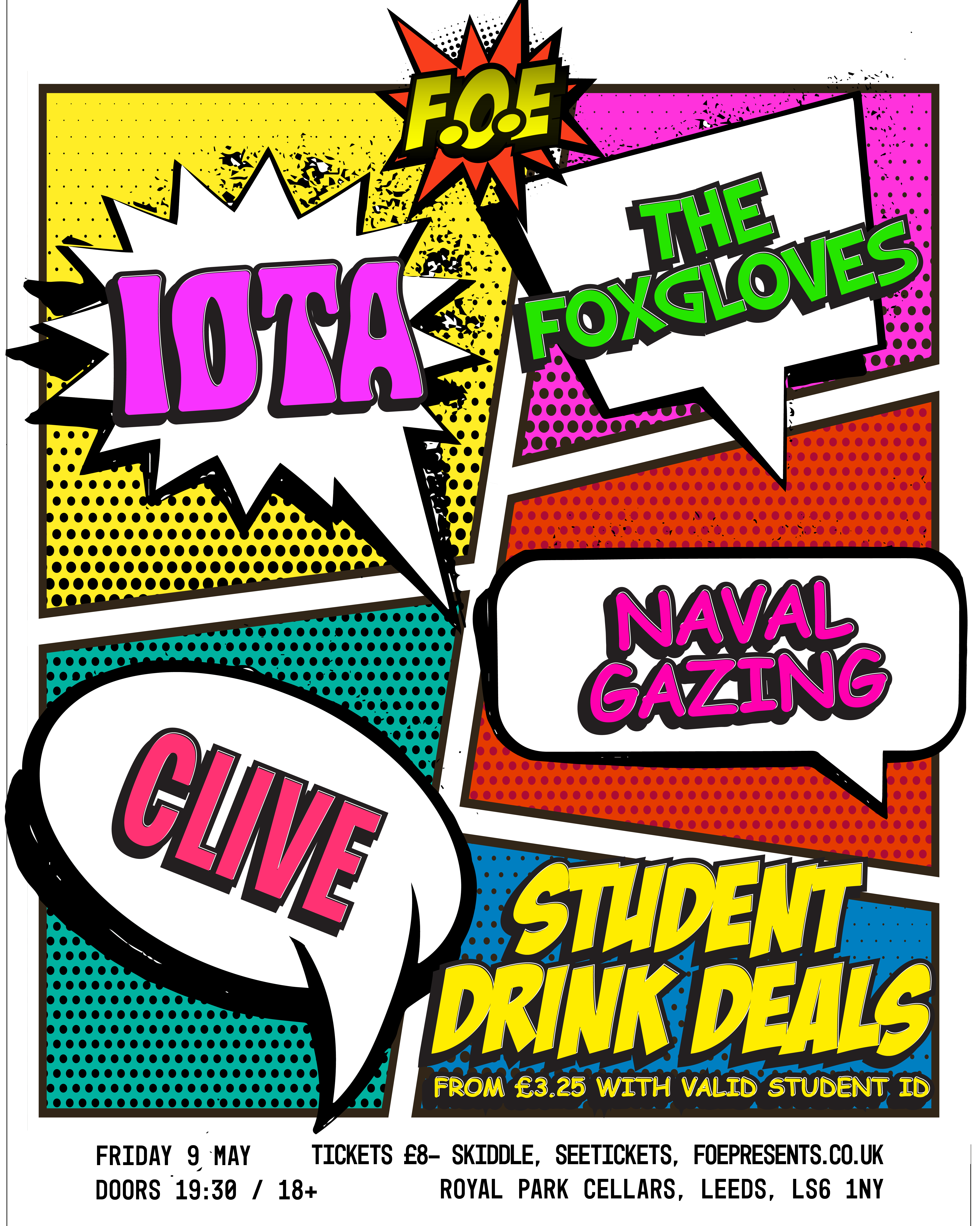 Iota, Naval Gazing + More 