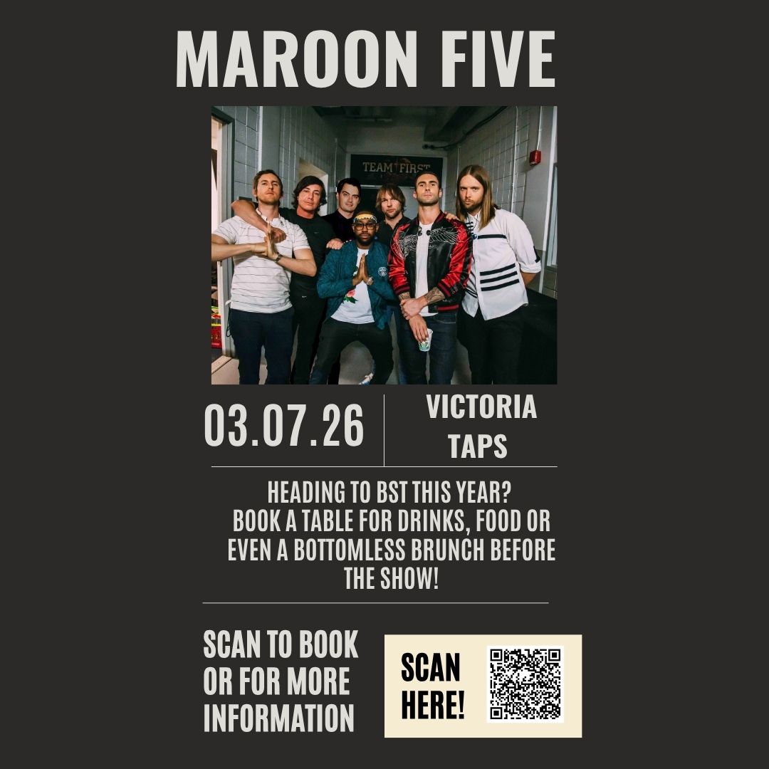 Maroon Five, BST pre drinks 