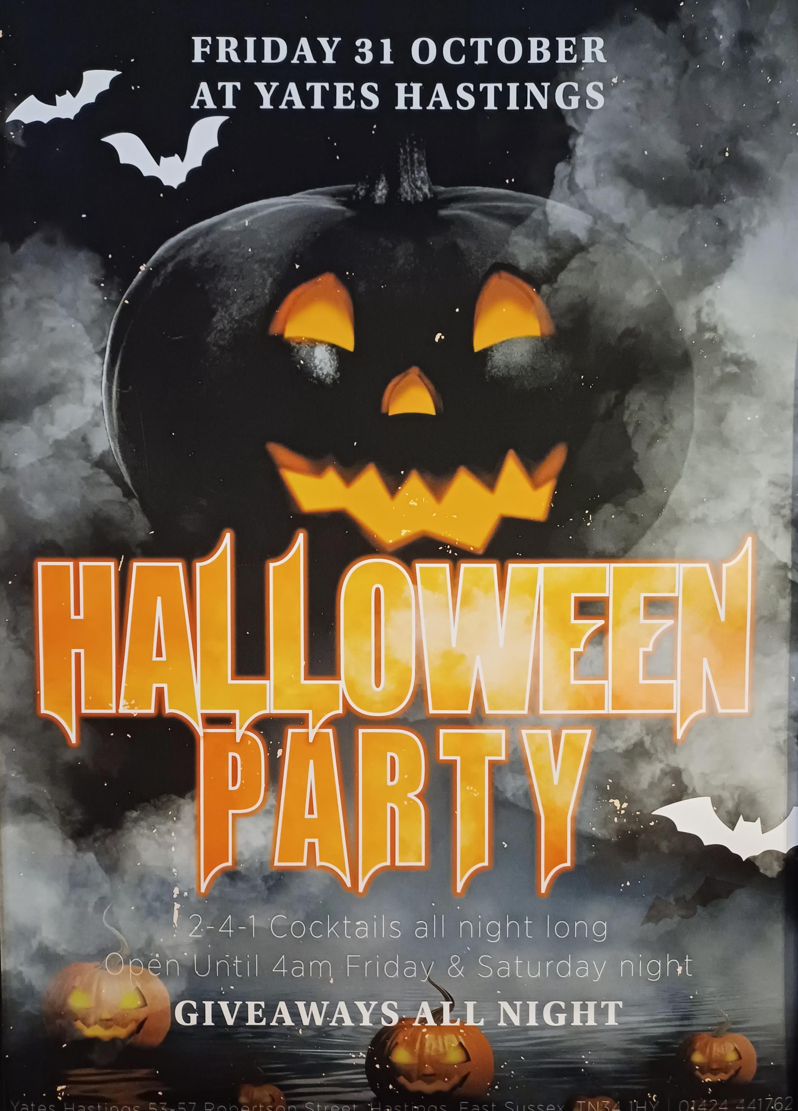 Halloween Party Open Until 4am