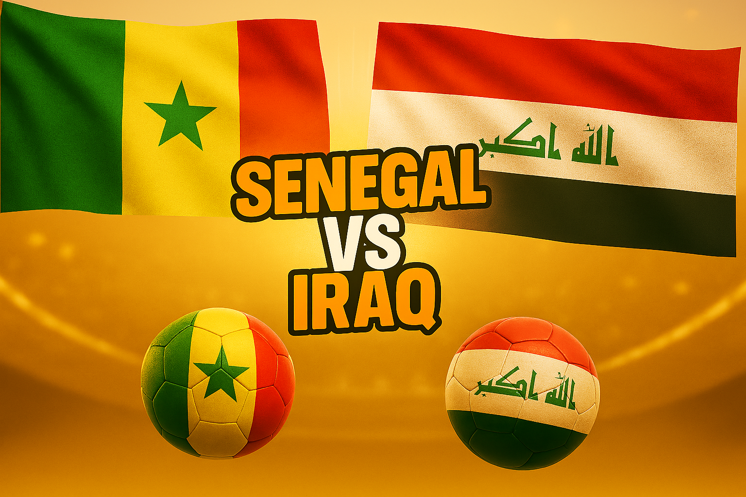 Senegal vs Iraq