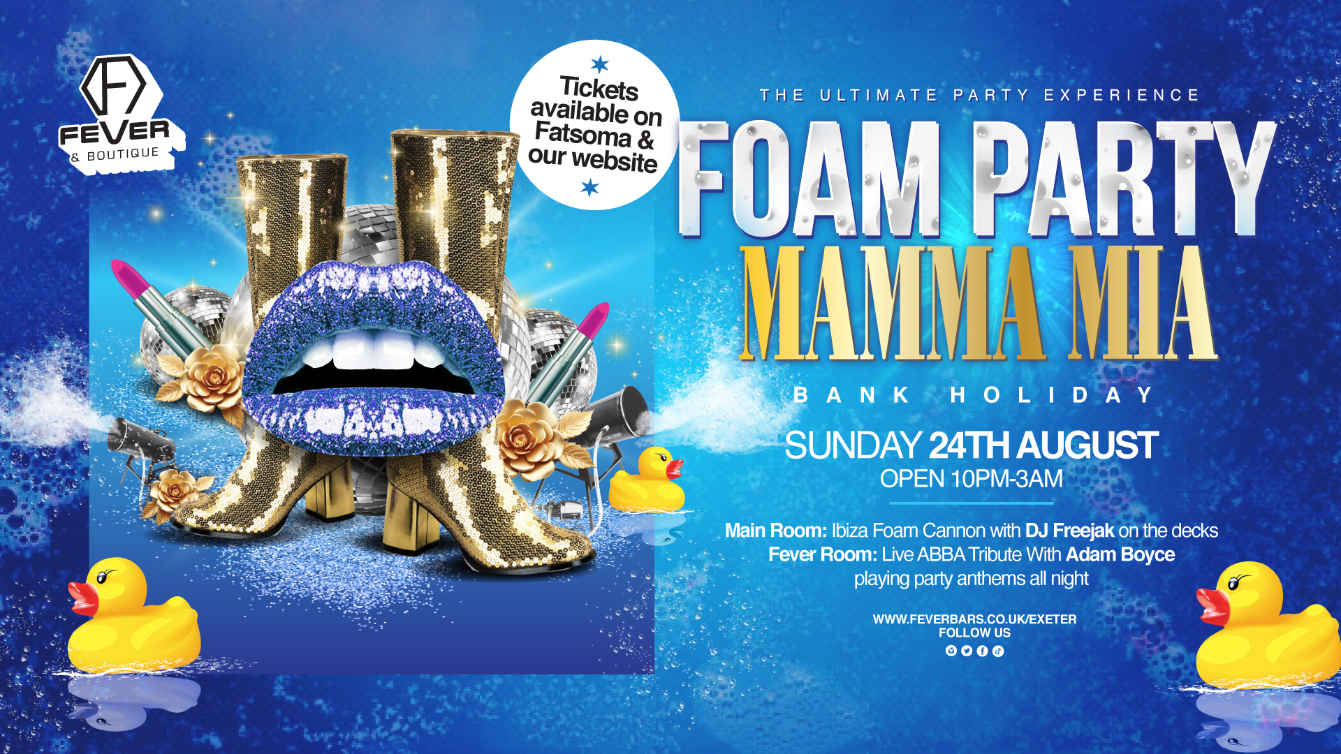 Mamma Mia V Foam Party