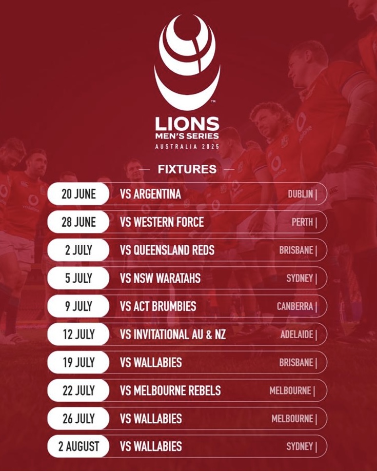 British and Lions Live Rugby Union