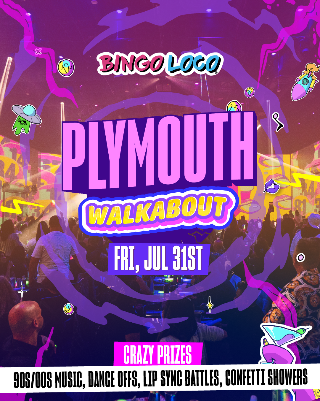 BINGO LOCO - JULY 31st