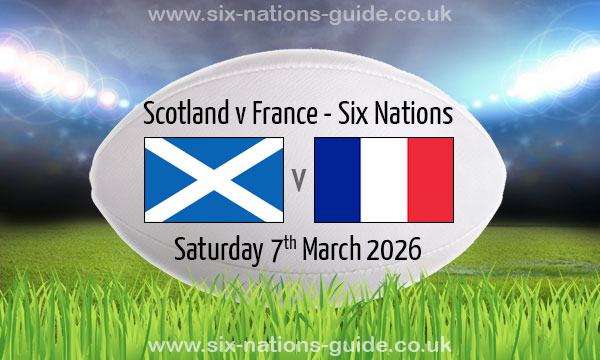 Six Nations: Scotland vs France