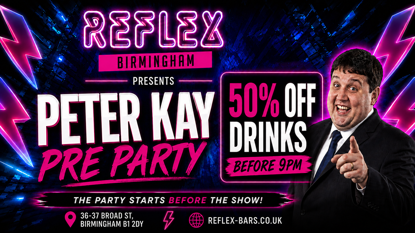 Peter Kay Pre&After Party