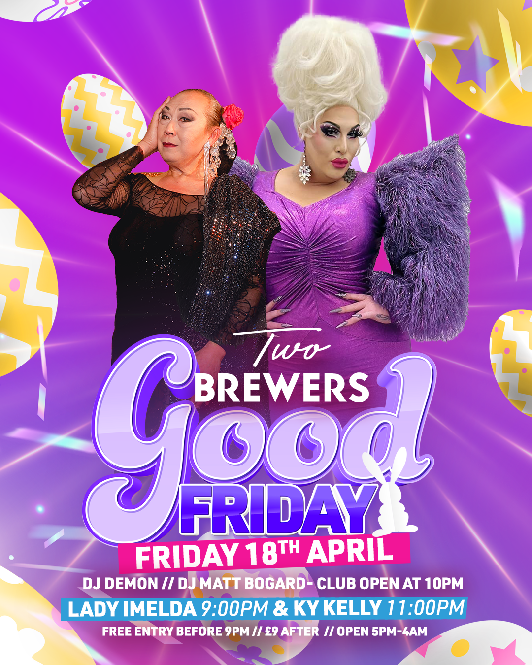 Good Friday Cabaret and Party