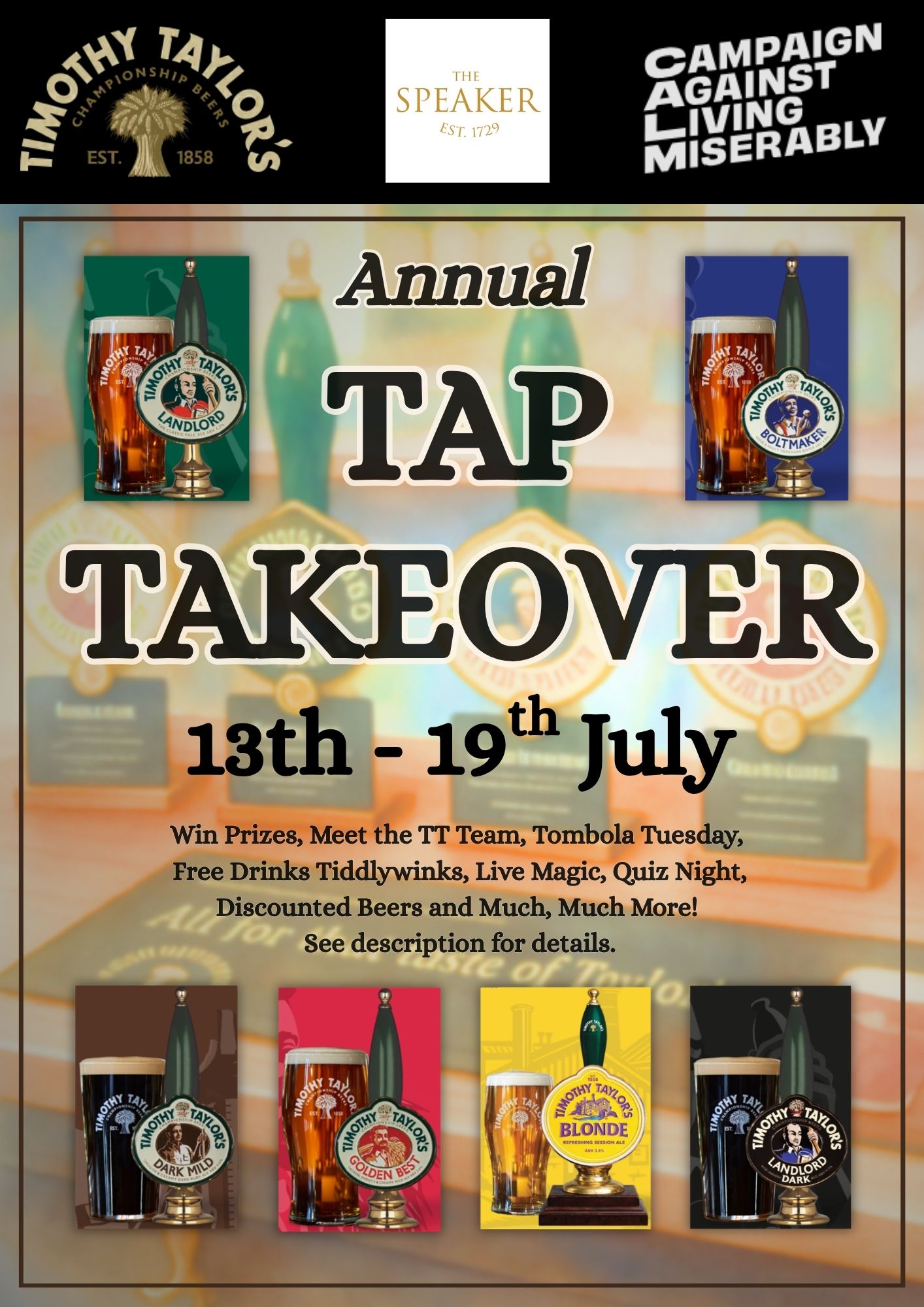 Timothy Taylor's Tap Takeover