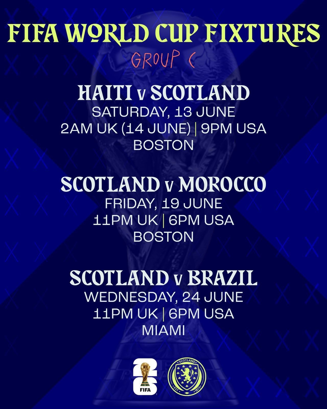 Scotland vs Morocco