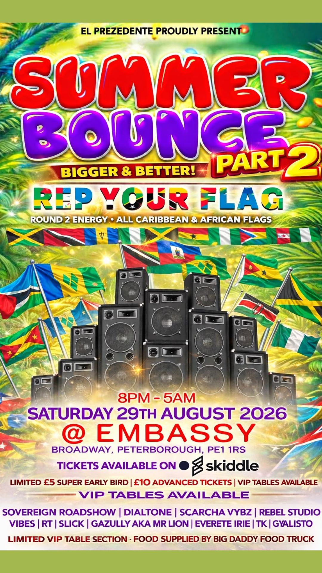 SUMMER BOUNCE REP YOUR FLAG 