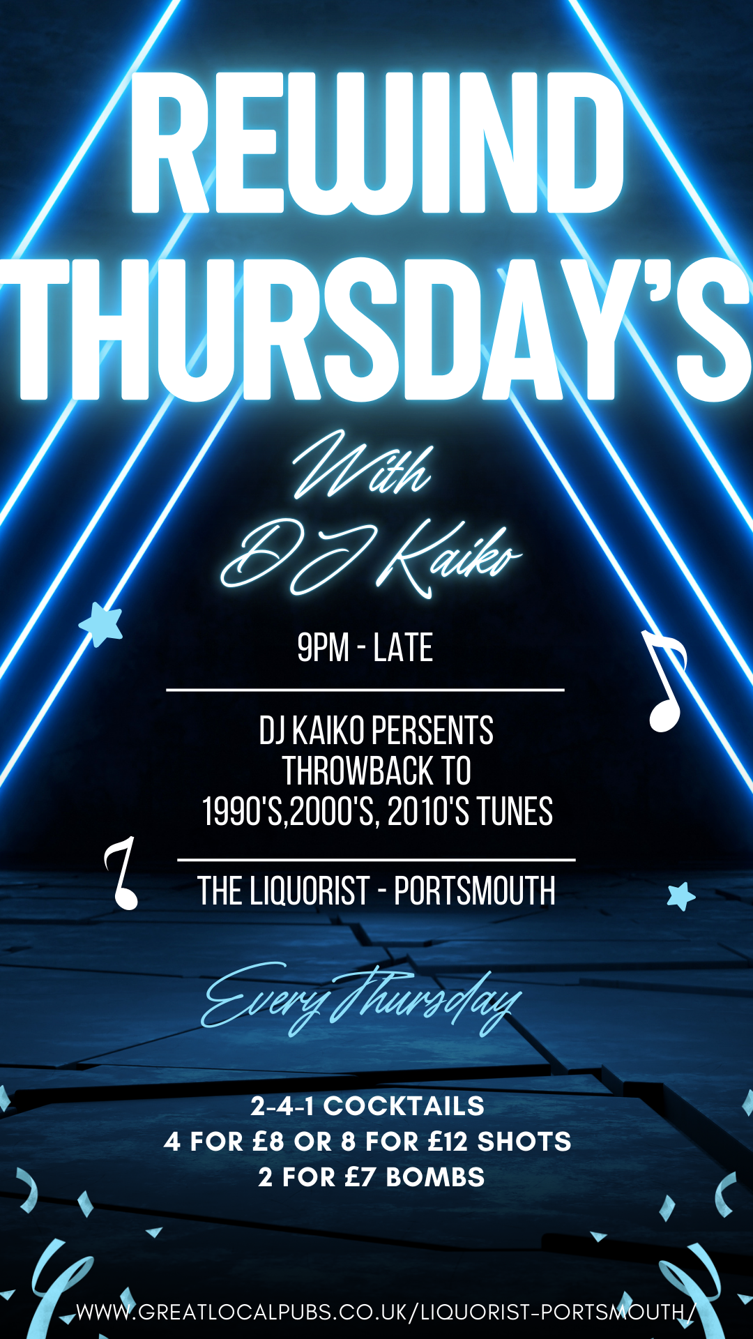 Rewind Thursdays with DJ Kaiko