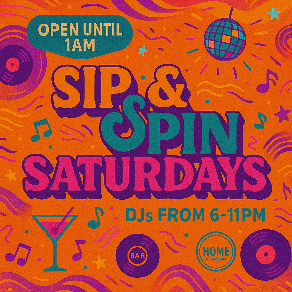 Sip n Spin Saturdays