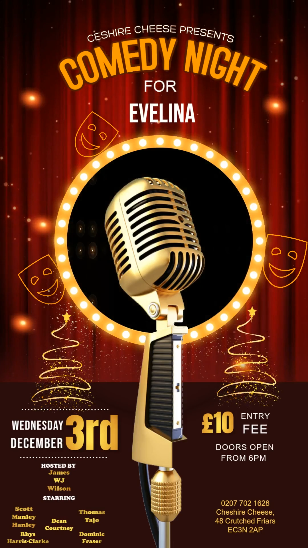 Evelina Comedy Night