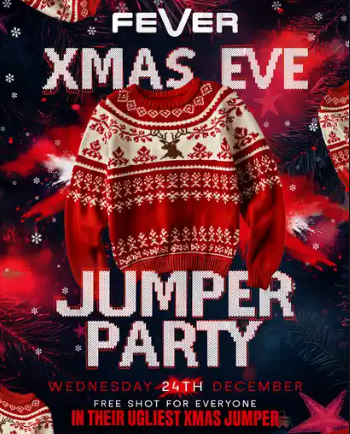 Xmas Eve - Christmas Jumper Party !