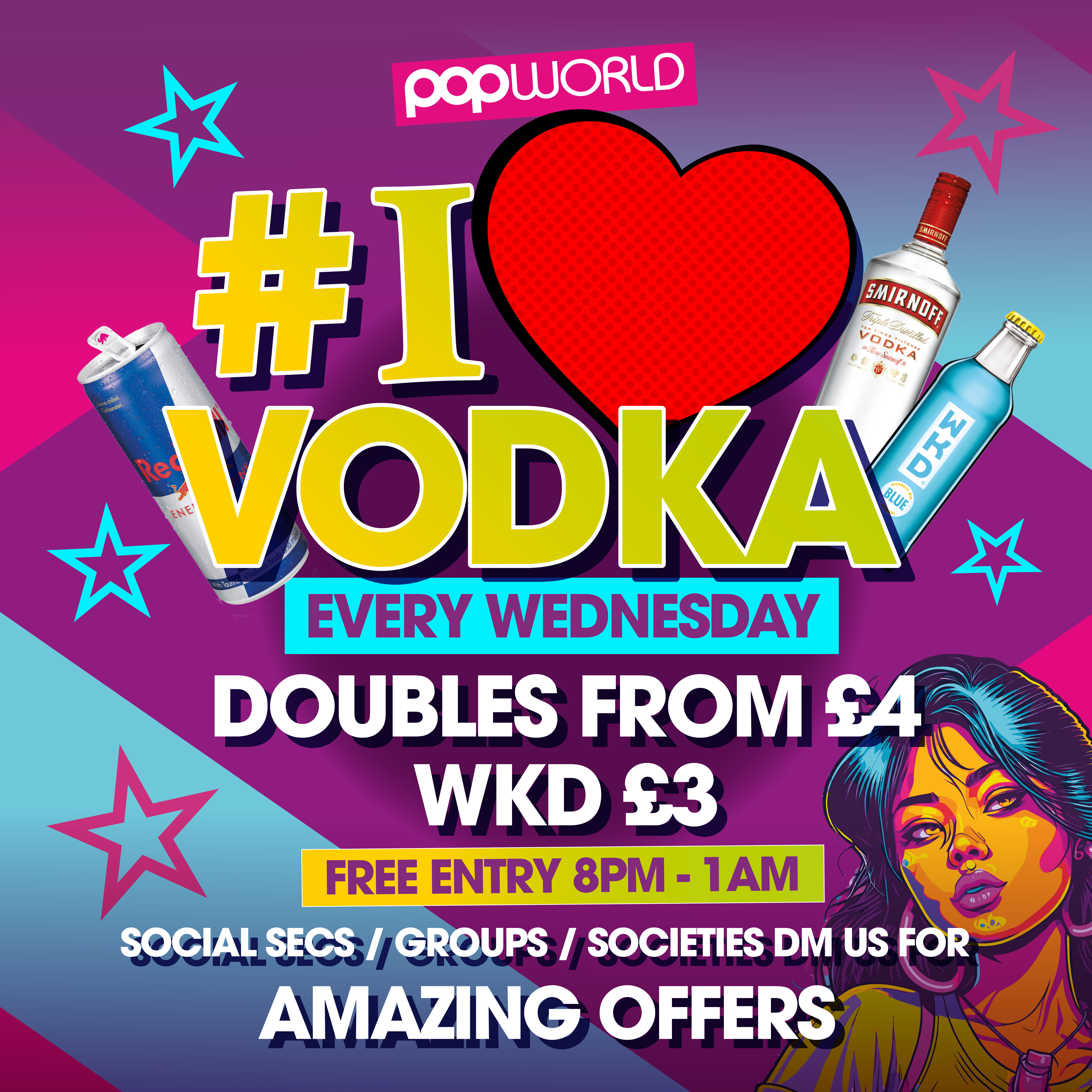 ILoveVodka Wednesdays