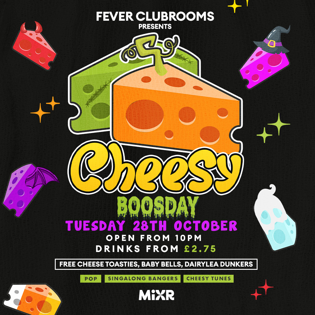 👻 CHEESY BOOOOSDAY 👻