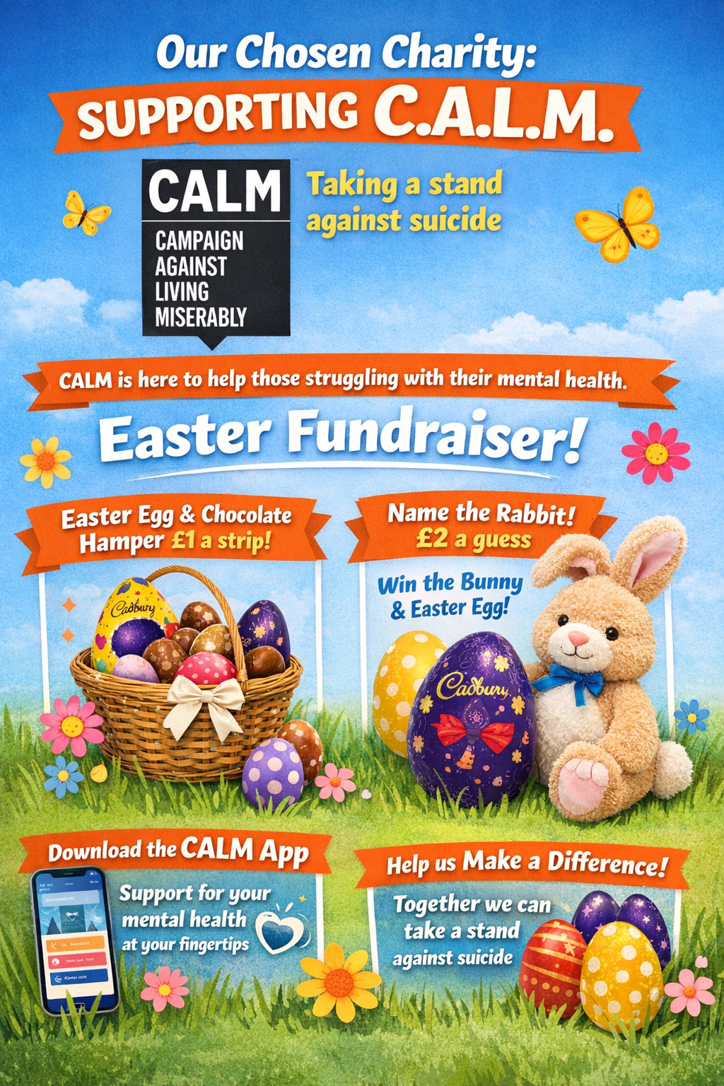 Charity Fundraising this Easter!