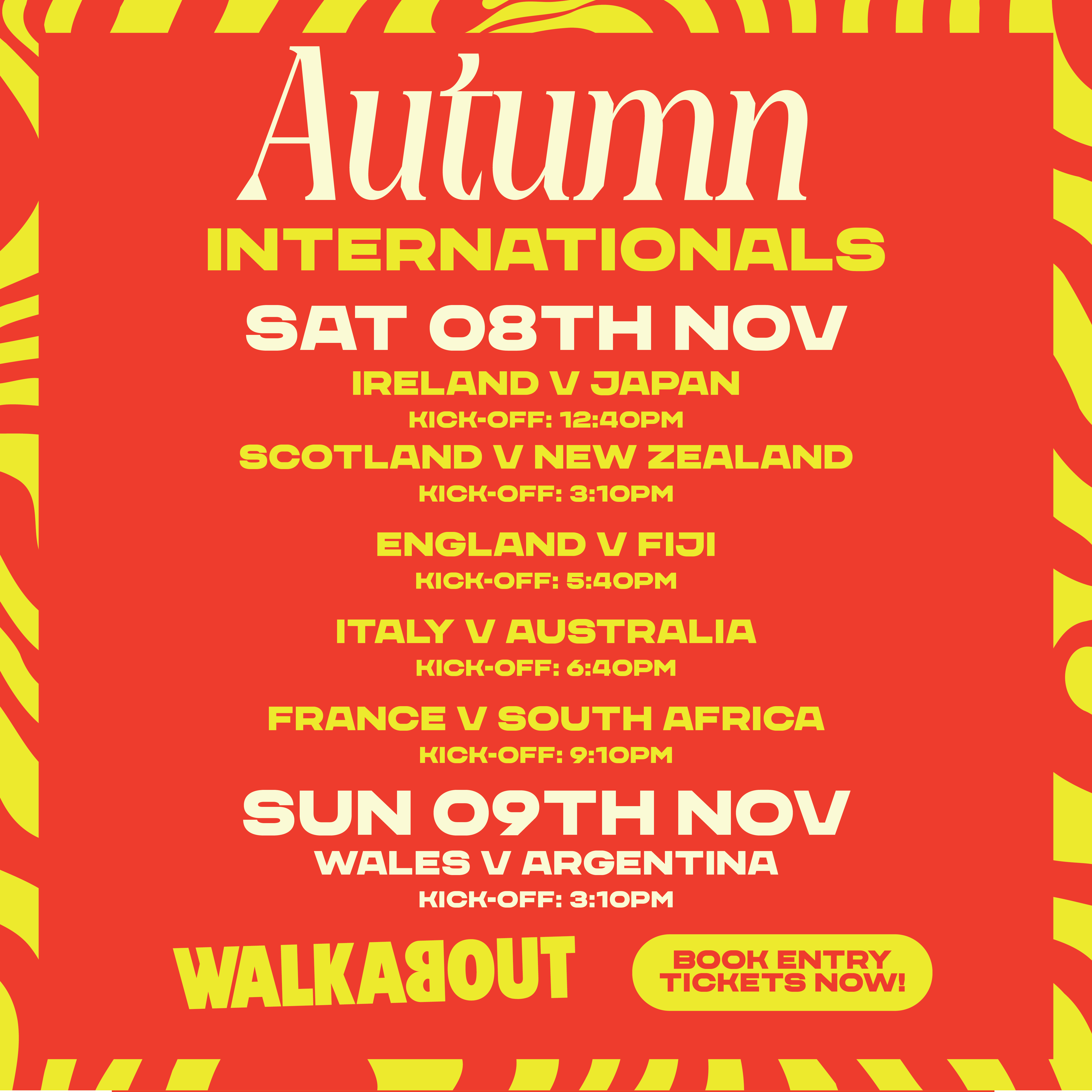 Autumn Internationals 