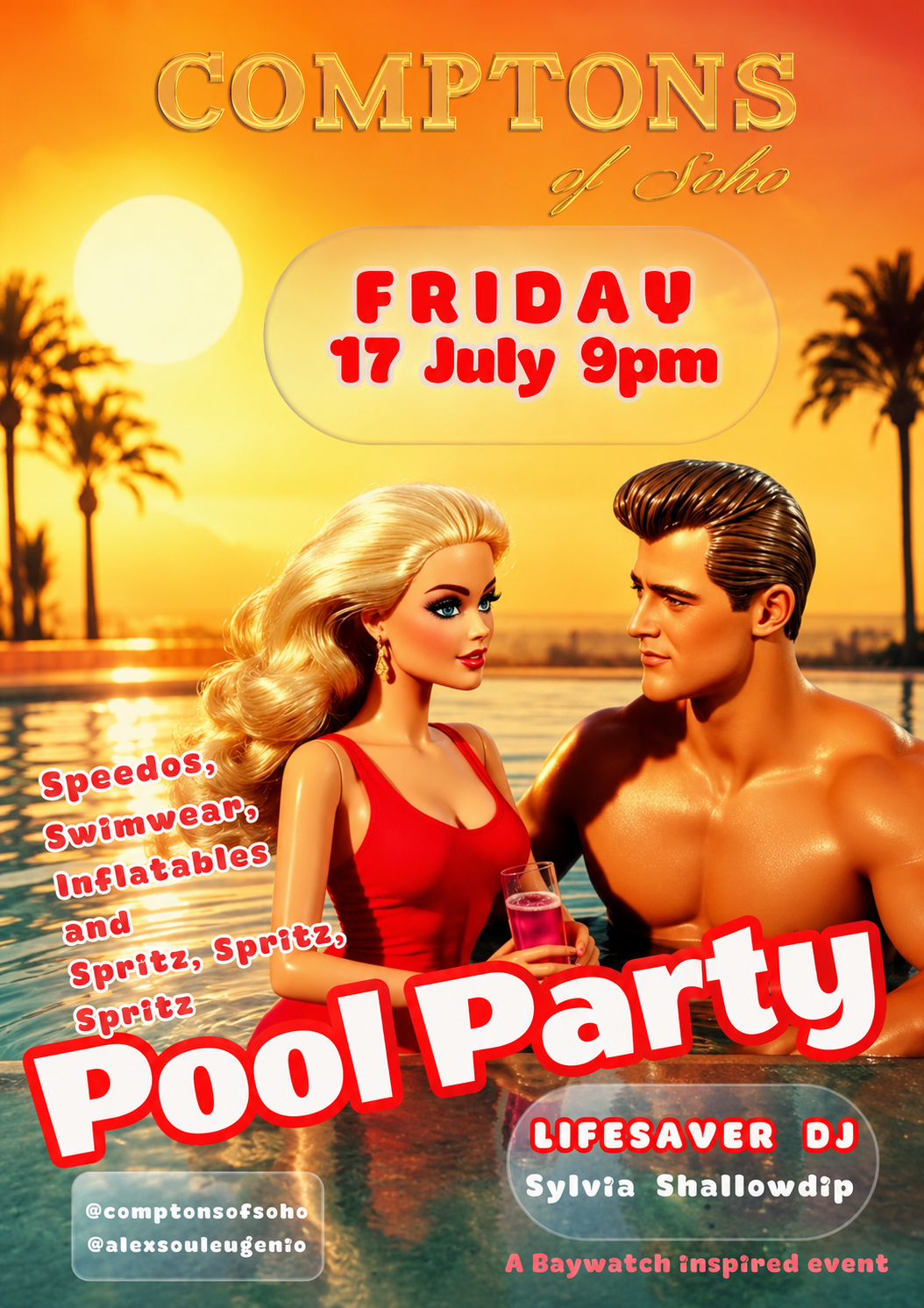 THROWBACK FRIDAYS POOL PARTY
