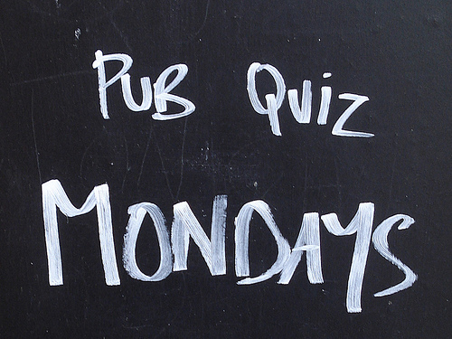 Monday Night Quiz with Paul McCider
