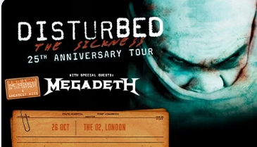 DISTURBED Pre Drinks