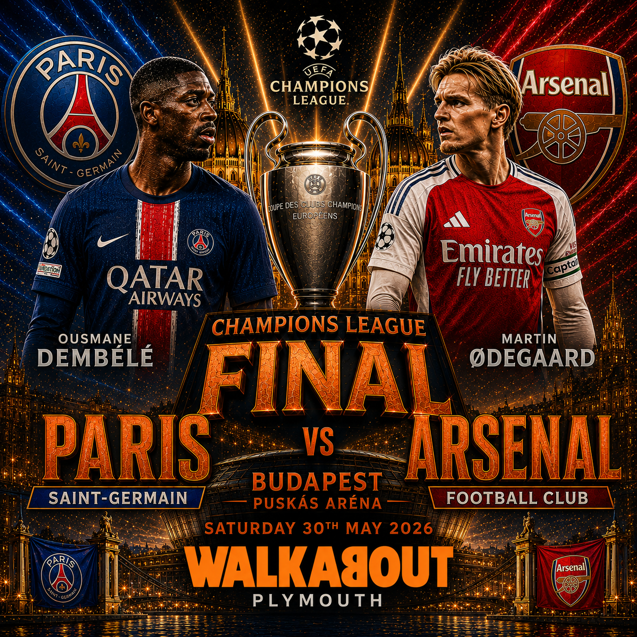 PSG v ARSENAL - CL FINAL