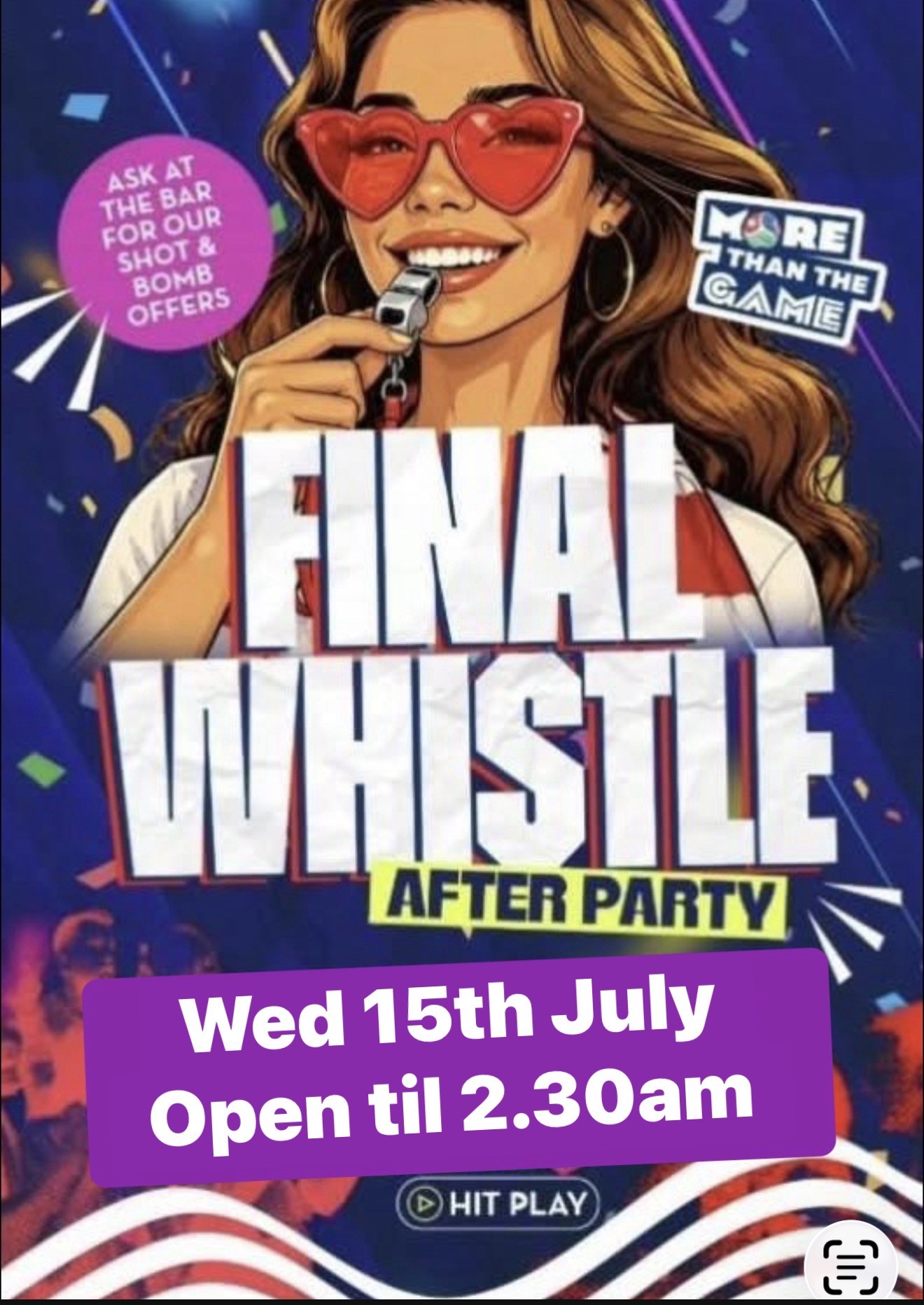 England v Argentina After Party