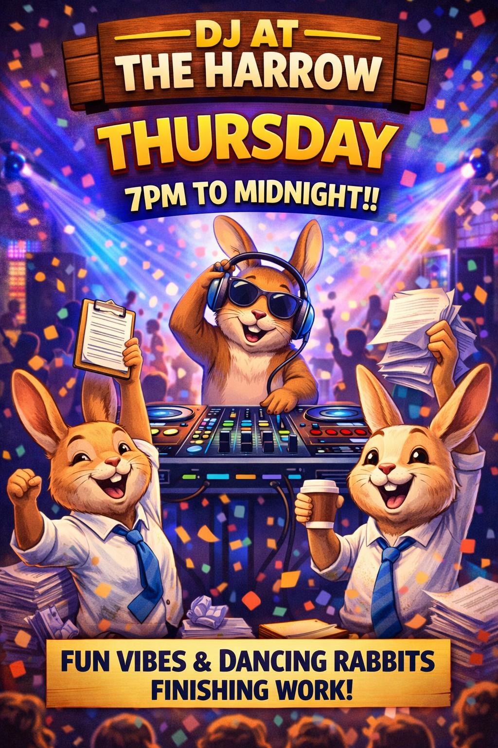 Easter Thursday End of School party