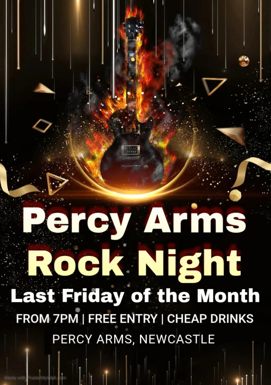 PERCY ARMS ROCK NIGHT