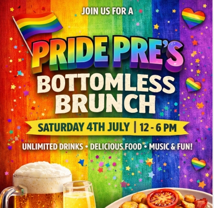 pride Pre's bottomless brunch