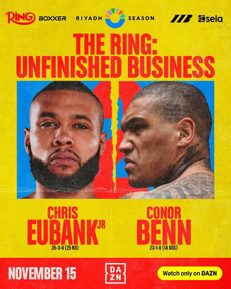 Chris Eubank Jr vs Conor Benn